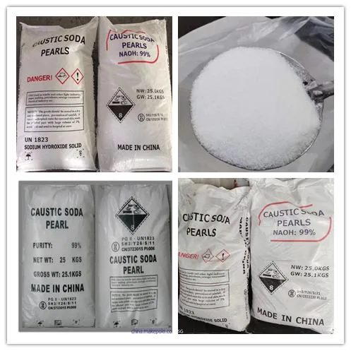 Supply Caustic Soda Pears 99% Naoh Caustic Soda Pearls for Soap