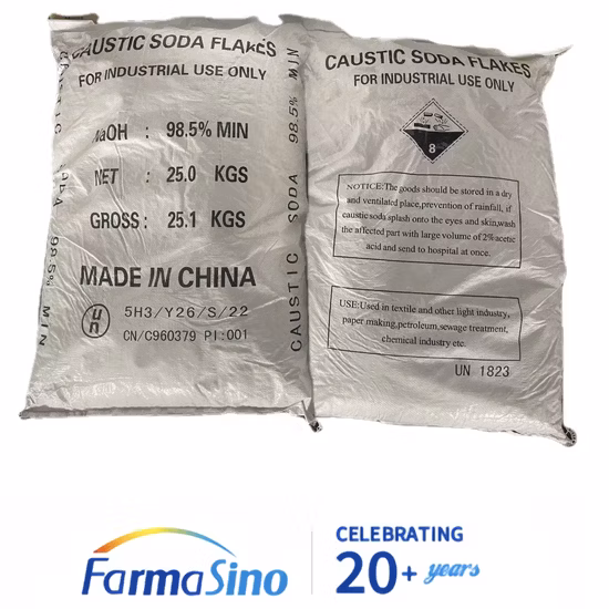 Naoh Caustic-Soda in Flake 99% Sodium-Hydroxide