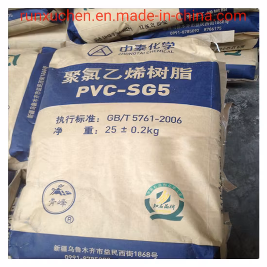 China Manufacturer Taiwan Formosa PVC Resin K57 K67 K70 Price
