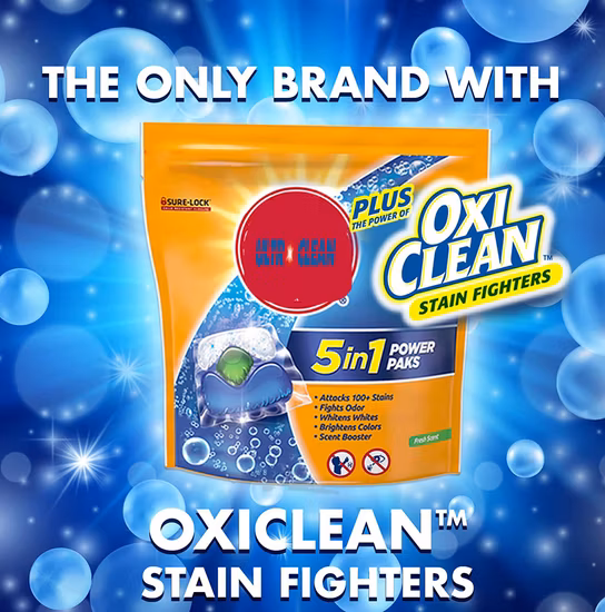 1kg OEM Chemical Formula Packaging of Detergent Powder